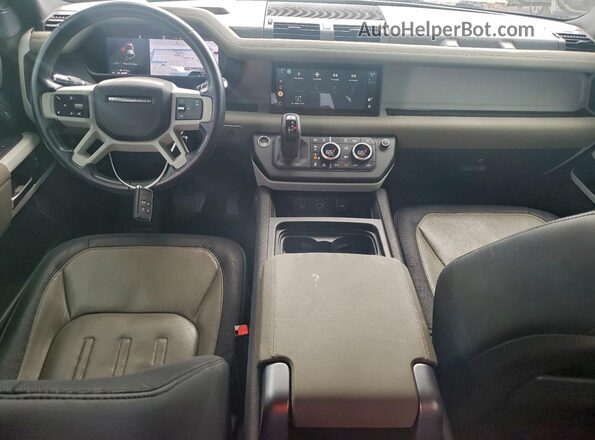SALE2ERUXM2035408 2021 LAND ROVER DEFENDER Teal წინა პანელის ხედი