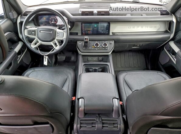 SALE9EEU4L2017759 2020 LAND ROVER DEFENDER Gray Dashboard view