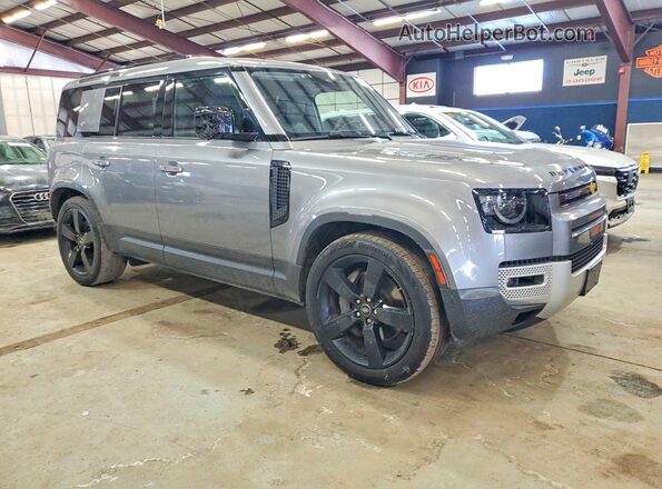 SALE9EEU4L2023223 2020 LAND ROVER DEFENDER Серебряный Передняя правая четверть