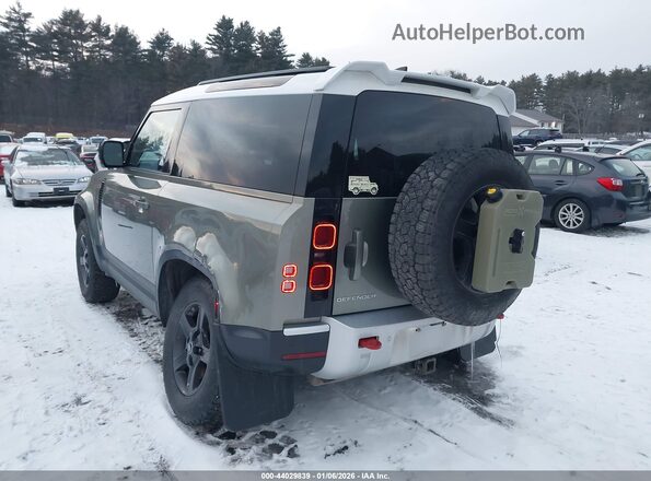 SALEJ6EX2P2171786 2023 LAND ROVER DEFENDER Green უკანა მარცხენა