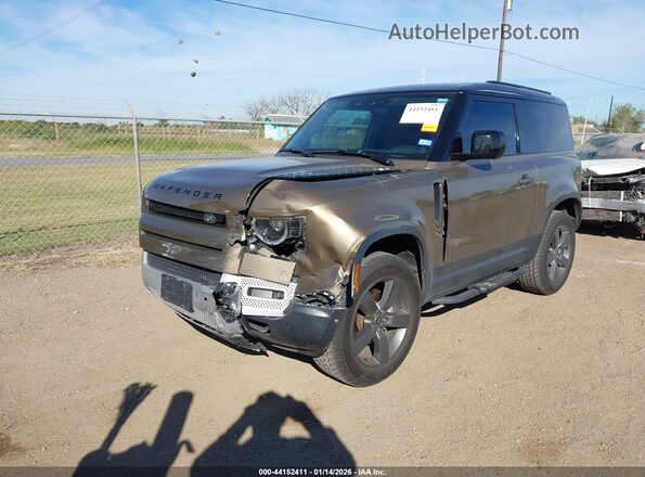 SALEJ6EX3S2385047 2025 LAND ROVER DEFENDER Коричневый Вид спереди