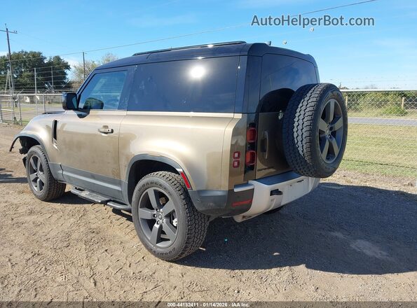 SALEJ6EX3S2385047 2025 LAND ROVER DEFENDER Коричневый Задняя левая четверть