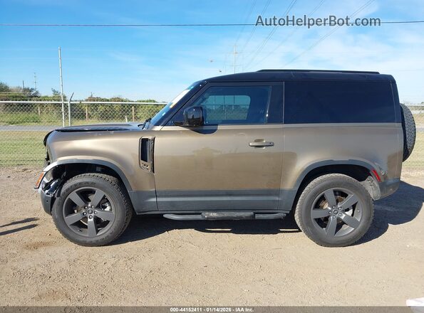 SALEJ6EX3S2385047 2025 LAND ROVER DEFENDER Коричневый Панорамный вид салона 360°