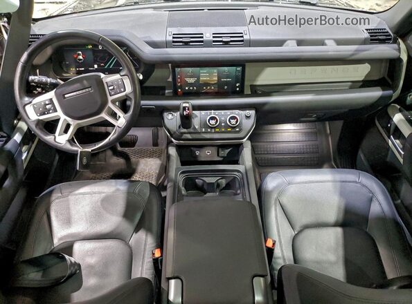 SALEJ7EX2R2340200 2024 LAND ROVER DEFENDER Black Вид панелі приладів