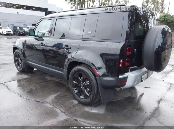 SALEJ7EX8R2345255 2024 LAND ROVER DEFENDER Black უკანა მარცხენა