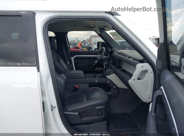 SALEJ7RX4M2034618 2021 LAND ROVER DEFENDER White Vista interior delantera