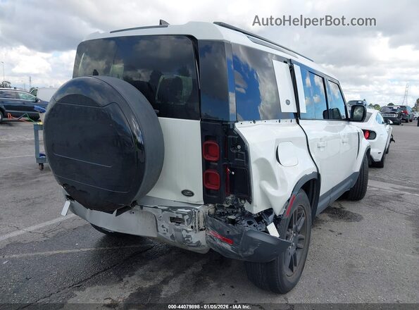 SALEJ7RX4M2034618 2021 LAND ROVER DEFENDER White Trasero derecho