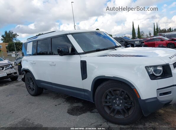 SALEJ7RX4M2034618 2021 LAND ROVER DEFENDER White Vista interior trasera