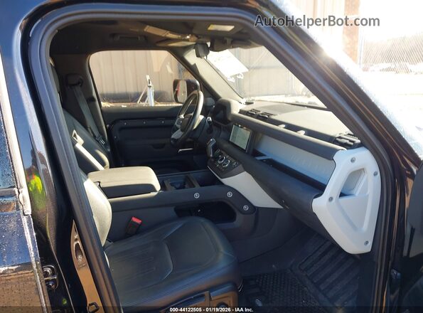 SALEJERX4M2057577 2021 LAND ROVER DEFENDER Black Вид салону спереду