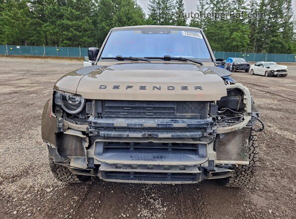SALEP7EU7L2017031 2020 LAND ROVER DEFENDER Brown Widok z przodu