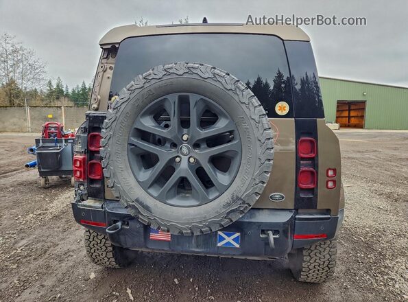 SALEP7EU7L2017031 2020 LAND ROVER DEFENDER Brown Widok z tyłu
