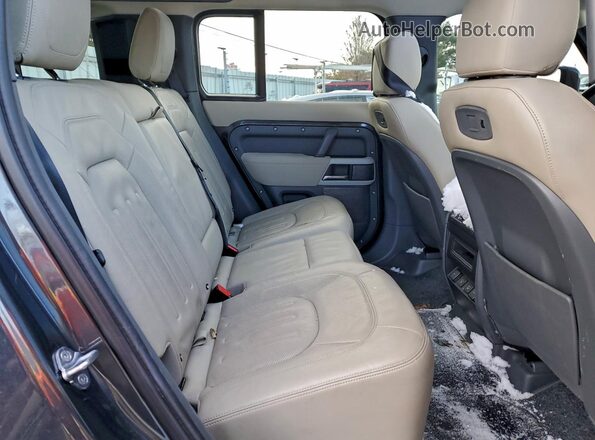 SALEP7RU8N2064128 2022 LAND ROVER DEFENDER Gray უკანა სალონის ხედი