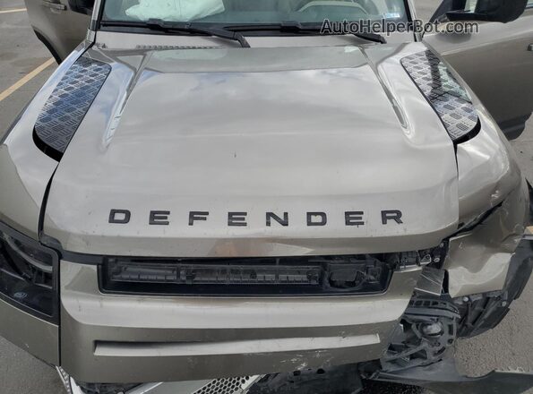 SALEPFEU5P2208057 2023 LAND ROVER DEFENDER Silver Շարժիչի բաժամունքի տեսք