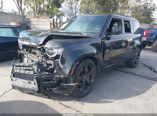 SALEX7EUXP2135841 2023 LAND ROVER DEFENDER Black Առջևի ձախ երեք քառորդ տեսարան