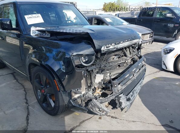 SALEX7EUXP2135841 2023 LAND ROVER DEFENDER Black Դիմացի տեսք