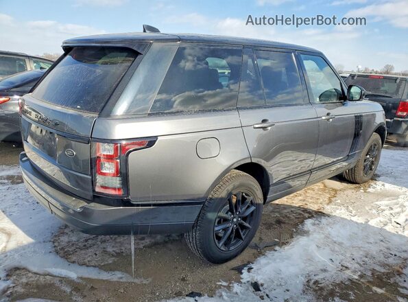 SALGR2FK8HA337278 2017 LAND ROVER RANGE Черный Задняя правая четверть