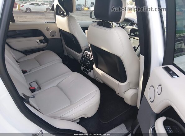 SALGR2SU1NA463601 2022 LAND ROVER RANGE ROVER White 