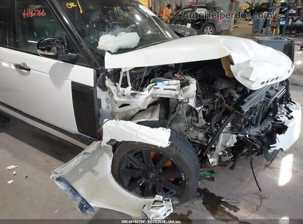SALGS2FE9HA372720 2017 LAND ROVER RANGE ROVER White Widok z przodu