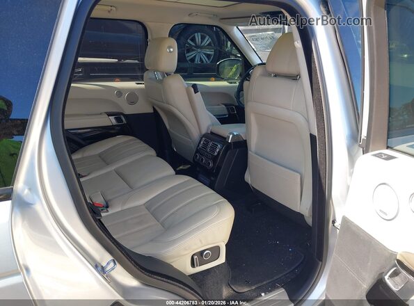 SALGS2FV0HA336513 2017 LAND ROVER RANGE ROVER Silver Widok naklejki z numerem VIN