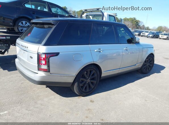 SALGS2FV0HA336513 2017 LAND ROVER RANGE ROVER Silver Tył prawy