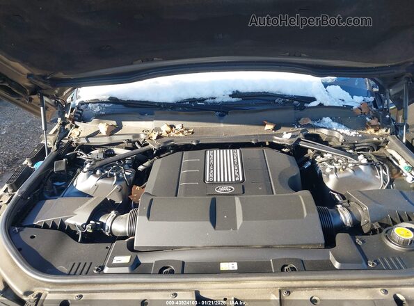 SALGS2FV1HA349710 2017 LAND ROVER RANGE ROVER Gray Widok z tyłu
