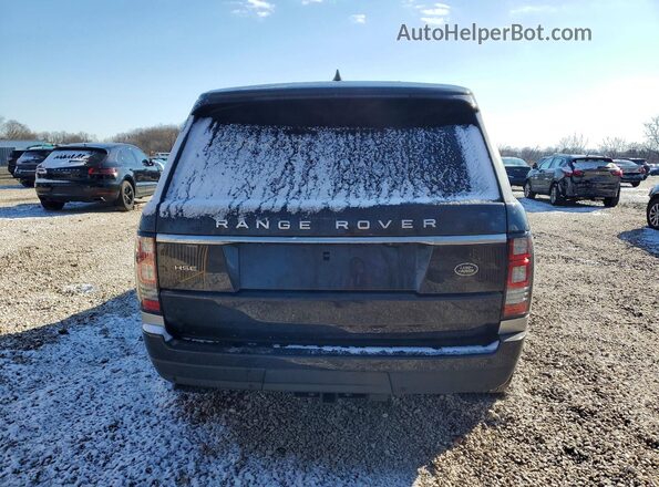 SALGS2FV1HA372100 2017 LAND ROVER RANGE Gray უკანა ხედი