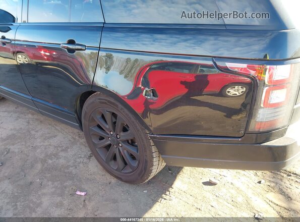 SALGS2FV9HA361894 2017 LAND ROVER RANGE ROVER Black Вид спереду