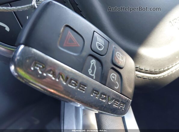 SALGS2FV9HA361894 2017 LAND ROVER RANGE ROVER Black Вид панелі приладів