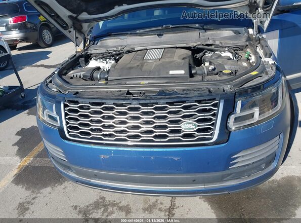 SALGS2RE0JA389858 2018 LAND ROVER RANGE ROVER Синий Вид сзади