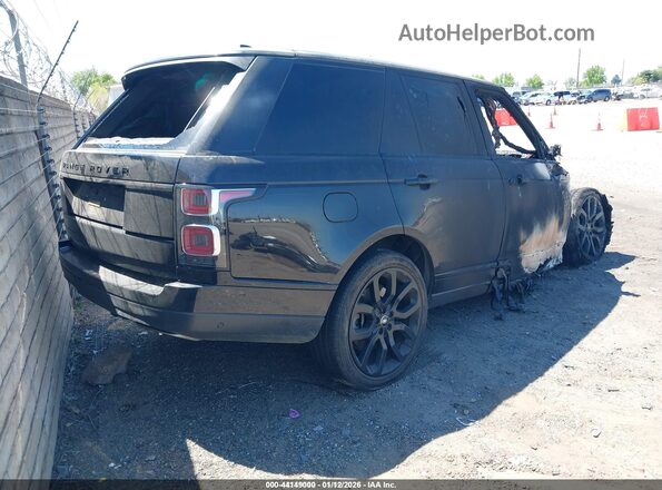 SALGS2RU6LA580100 2020 LAND ROVER RANGE ROVER Black უკანა მარჯვენა