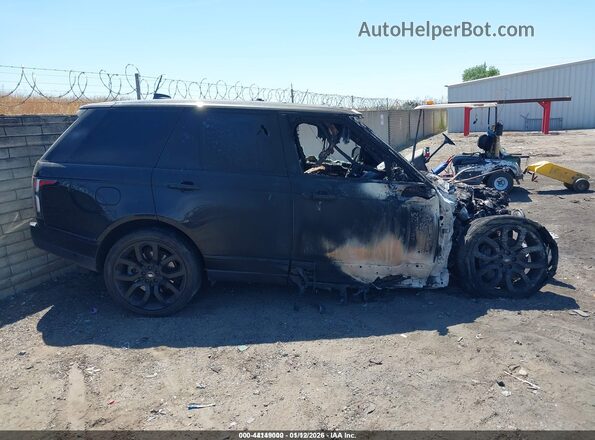 SALGS2RU6LA580100 2020 LAND ROVER RANGE ROVER Black ხელსაწყოთა პანელის ხედი