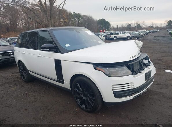 SALGS2RU6NA468576 2022 LAND ROVER RANGE ROVER White Սալոնի հետևի տեսք