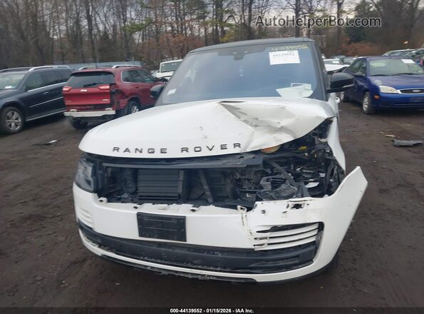 SALGS2RU6NA468576 2022 LAND ROVER RANGE ROVER White Սարքավորումների վահանակի տեսք