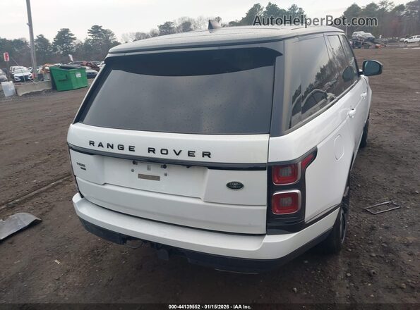 SALGS2RU6NA468576 2022 LAND ROVER RANGE ROVER White 