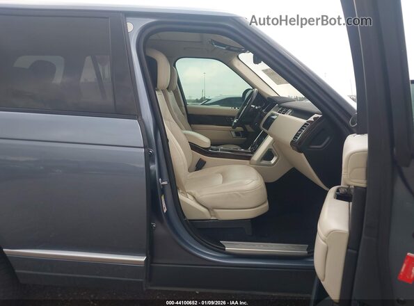 SALGS2RU7NA466951 2022 LAND ROVER RANGE ROVER Light Blue Սալոնի դիմացի տեսք