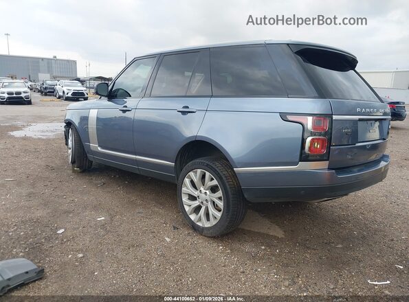 SALGS2RU7NA466951 2022 LAND ROVER RANGE ROVER Light Blue Հետևի ձախ