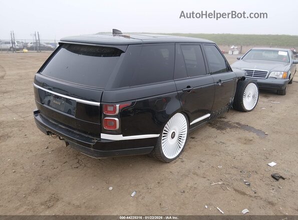 SALGS2RU9MA422898 2021 LAND ROVER RANGE ROVER Black უკანა მარჯვენა
