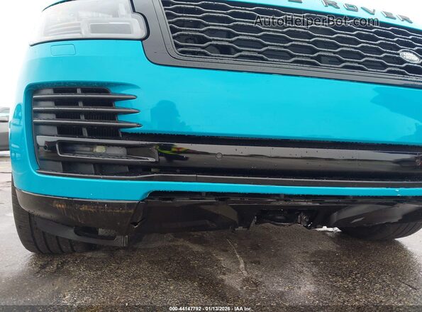 SALGS2RUXLA402691 2020 LAND ROVER RANGE ROVER Turquoise Vista frontal