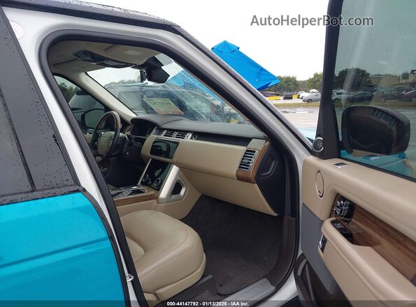 SALGS2RUXLA402691 2020 LAND ROVER RANGE ROVER Turquoise Vista interior delantera