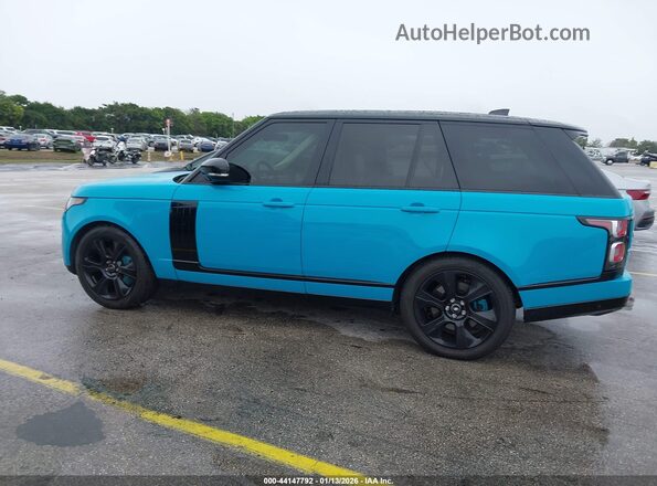 SALGS2RUXLA402691 2020 LAND ROVER RANGE ROVER Turquoise Vista interior de 360 grados