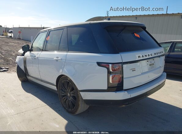 SALGS2SE3LA590506 2020 LAND ROVER RANGE ROVER White Задня ліва чверть