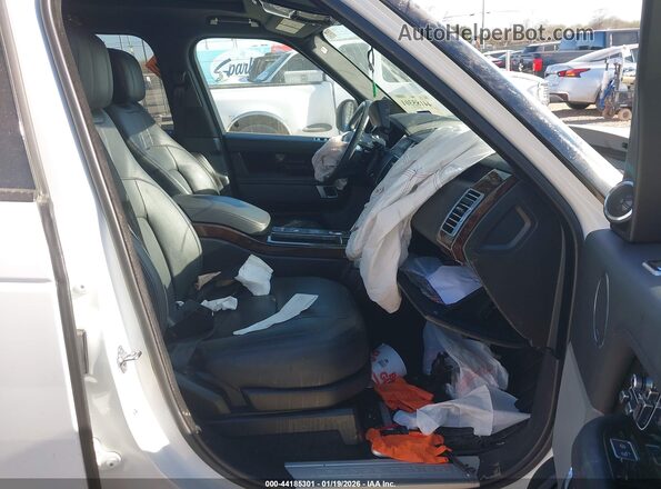 SALGS2SE3LA590506 2020 LAND ROVER RANGE ROVER White Вид салону спереду
