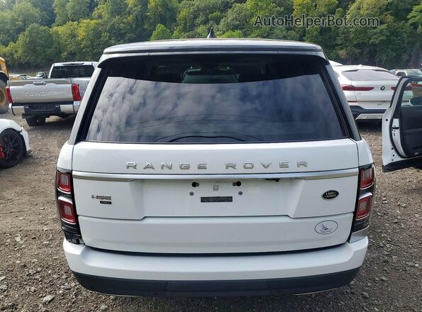 SALGS2SE6NA470136 2022 LAND ROVER RANGE Белый 