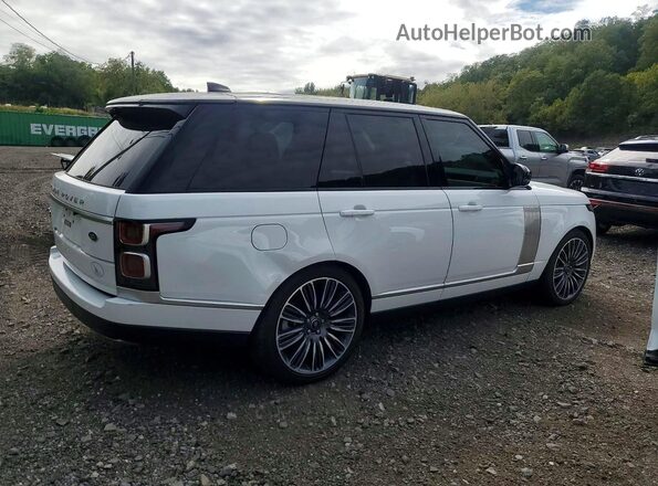 SALGS2SE6NA470136 2022 LAND ROVER RANGE Белый 