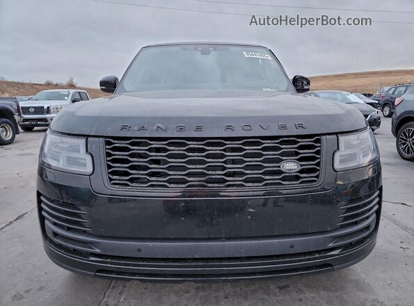 SALGS2SE8MA450050 2021 LAND ROVER RANGE Black Вид спереду