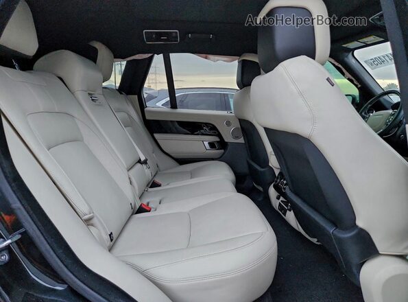 SALGS2SE8MA450050 2021 LAND ROVER RANGE Black Вид задньої частини салону