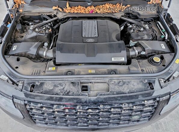 SALGS2SE8MA450050 2021 LAND ROVER RANGE Black Вид підкапотного простору