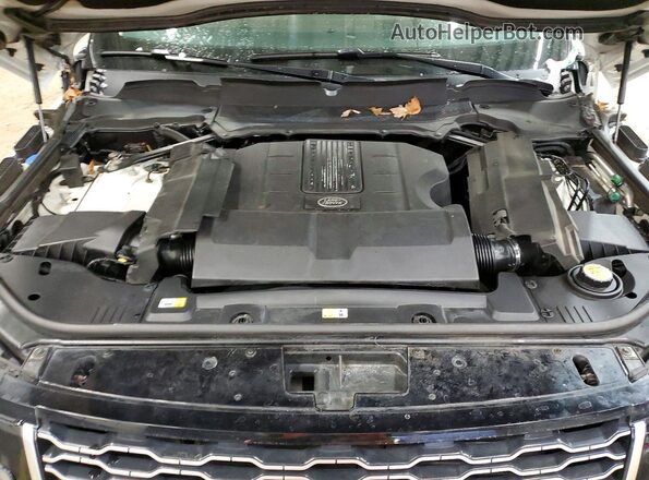 SALGS2SV1KA532005 2019 LAND ROVER RANGE Белый Вид подкапотного пространства