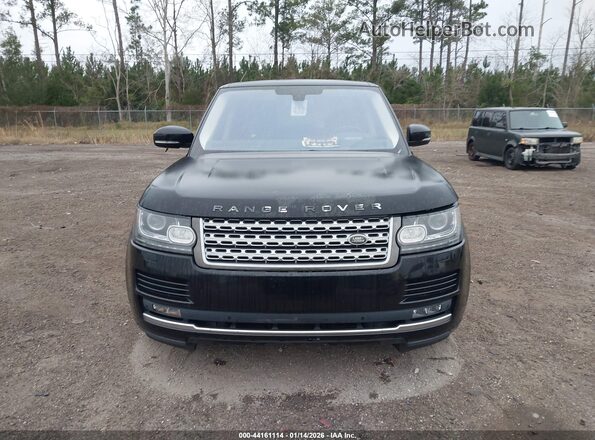 SALGS3EF0GA293130 2016 LAND ROVER RANGE ROVER Black Սարքավորումների վահանակի տեսք