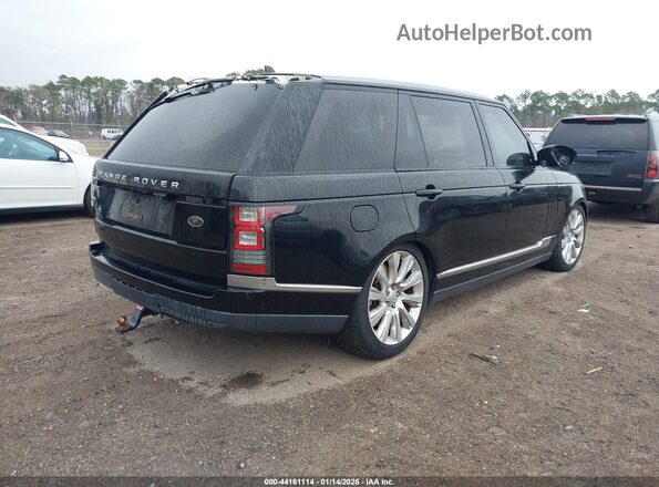 SALGS3EF0GA293130 2016 LAND ROVER RANGE ROVER Black Հետևի աջ